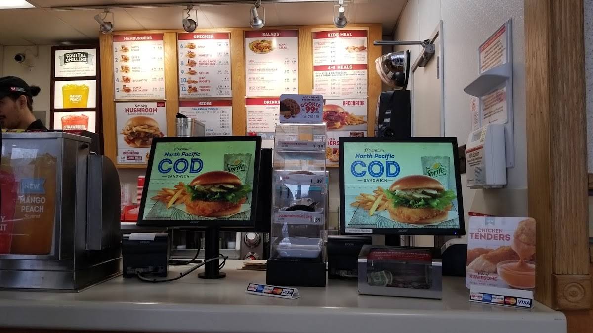 Wendy's меню
