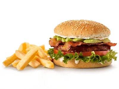Wimpy Springbok меню