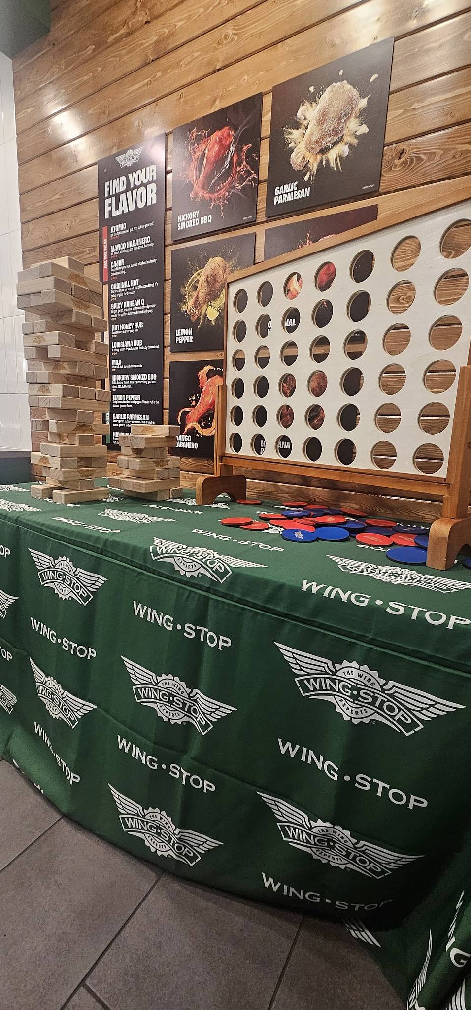 Wingstop меню