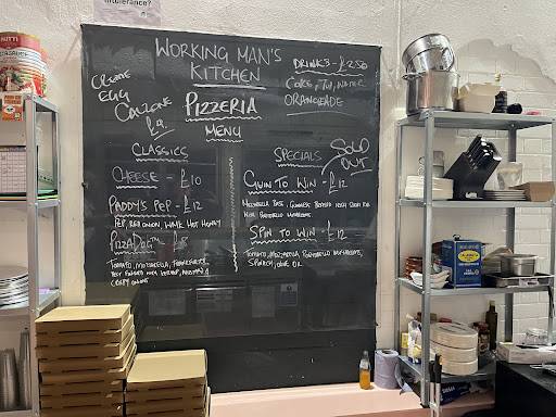 Working Man's Kitchen меню