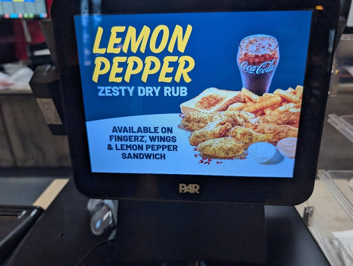 Zaxbys Chicken Fingers & Buffalo Wings меню