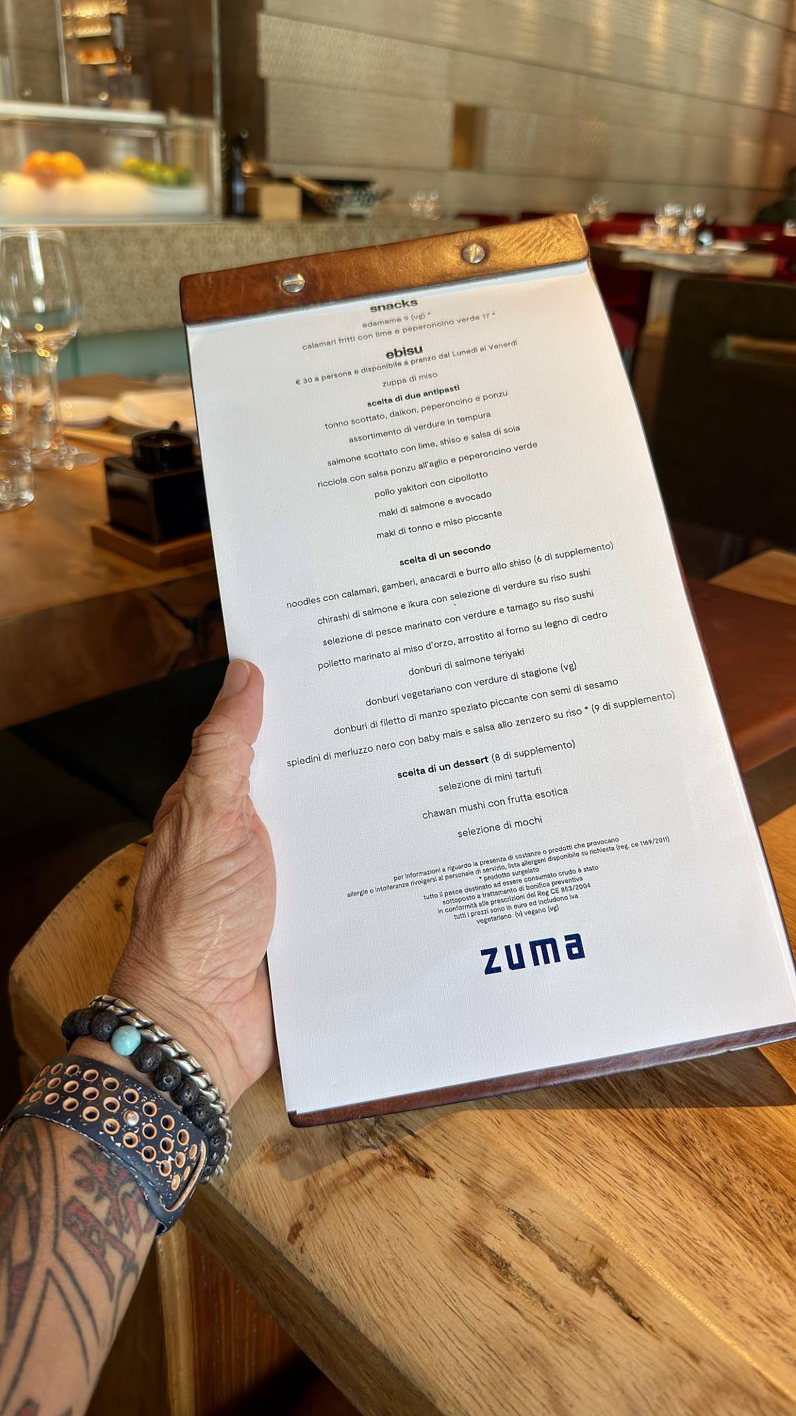 Zuma Rome меню