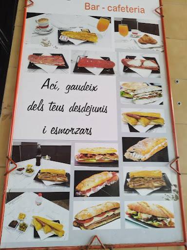 cafeteria Mossets меню