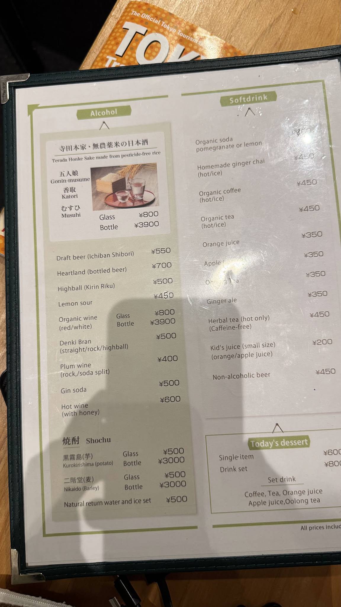 encafe меню