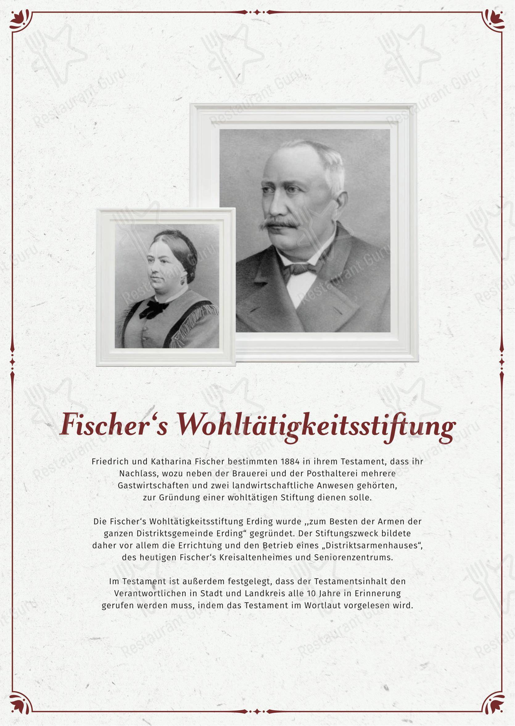 Меню ресторана Gasthof zur Post - 菜单