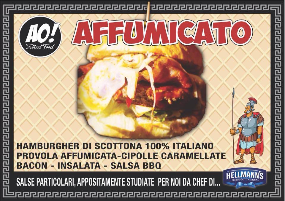 AO StreetFood Rome меню