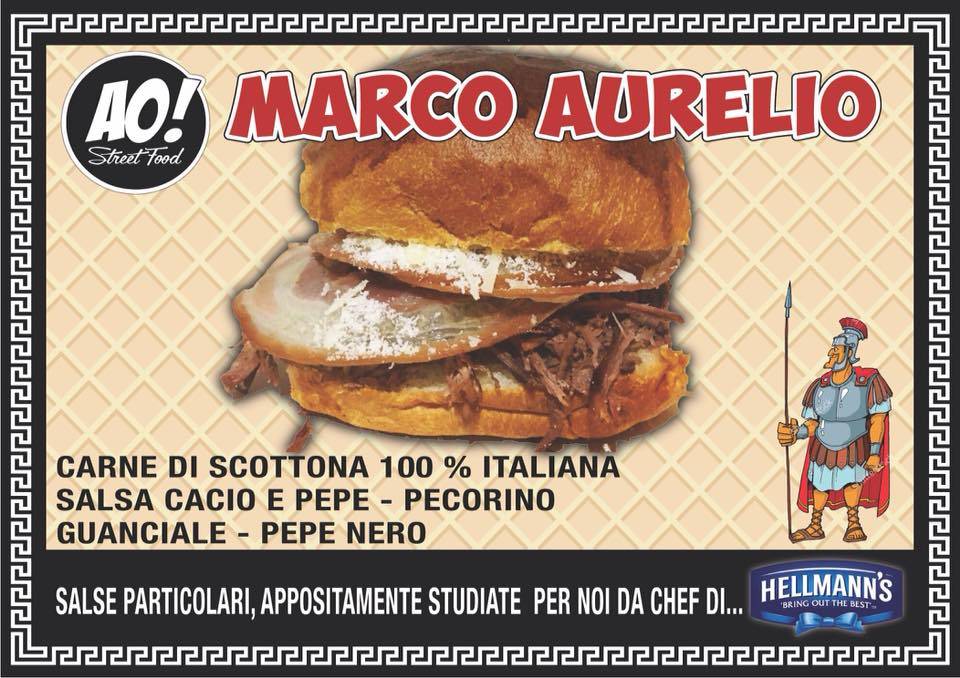 AO StreetFood Rome меню