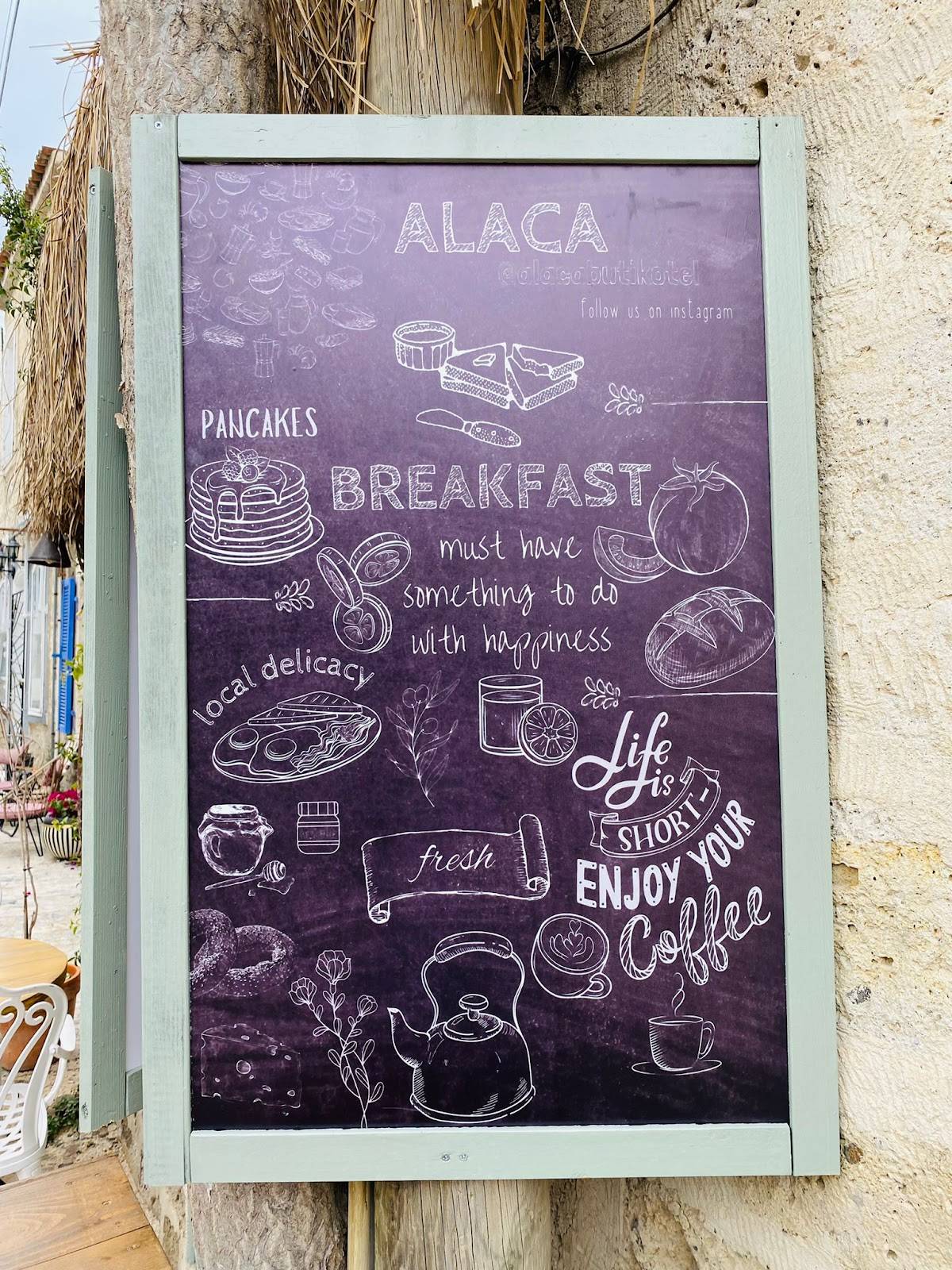 Alaca RestoBar меню