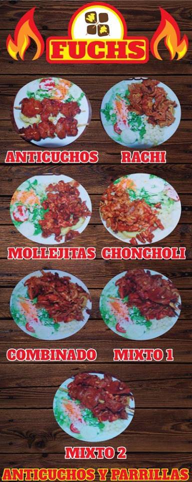 Anticucheria Fuchs меню
