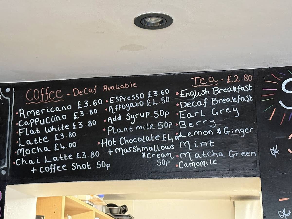 Ardingly Café меню