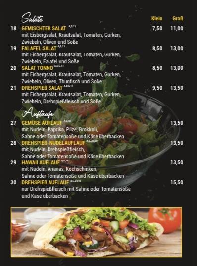 Dorfgrill Züschen меню