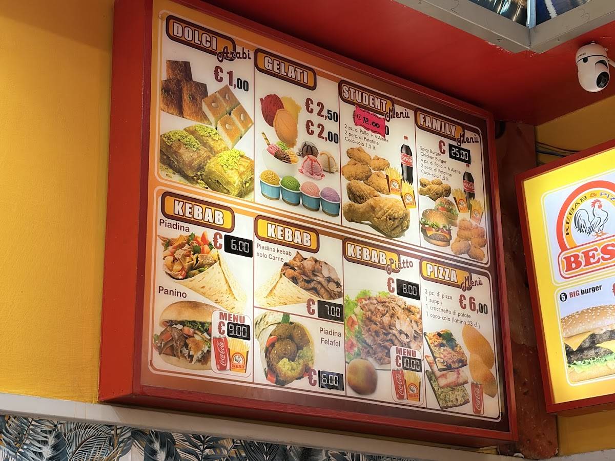 BEST KEBAB & CURRY меню