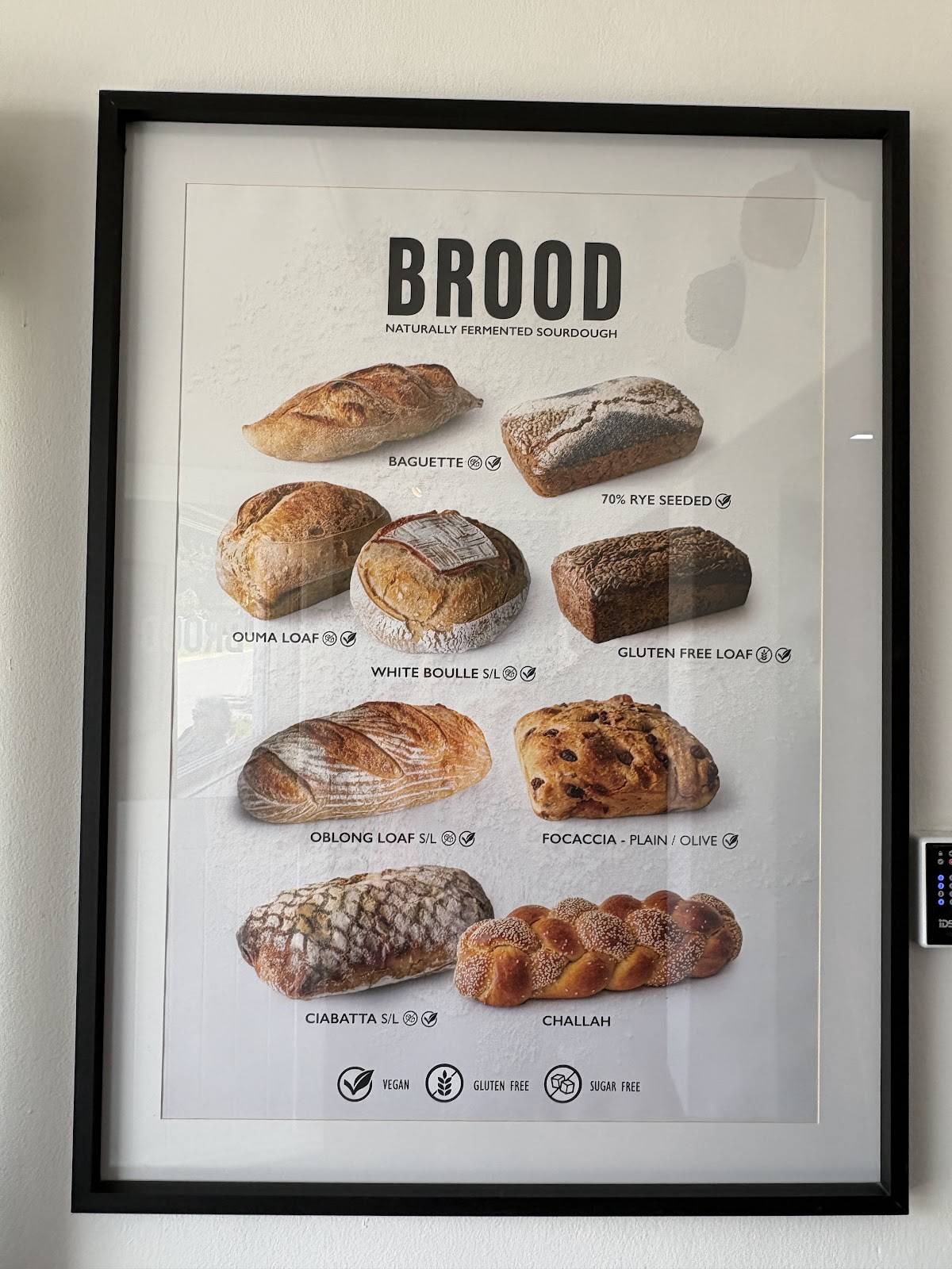 BROOD меню
