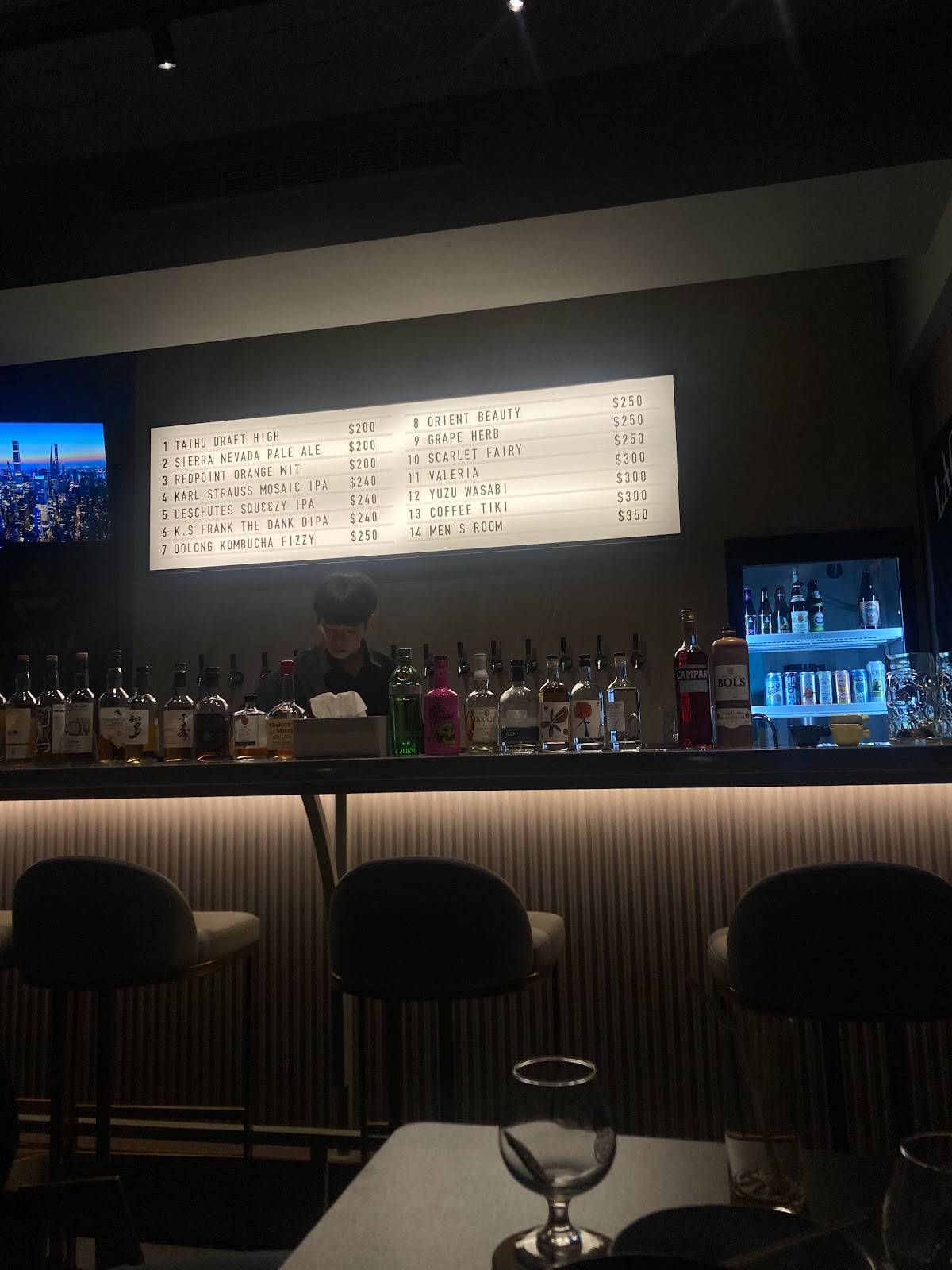 Bar Layover меню