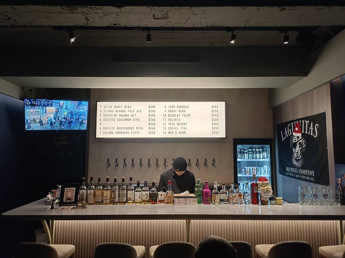 Bar Layover меню