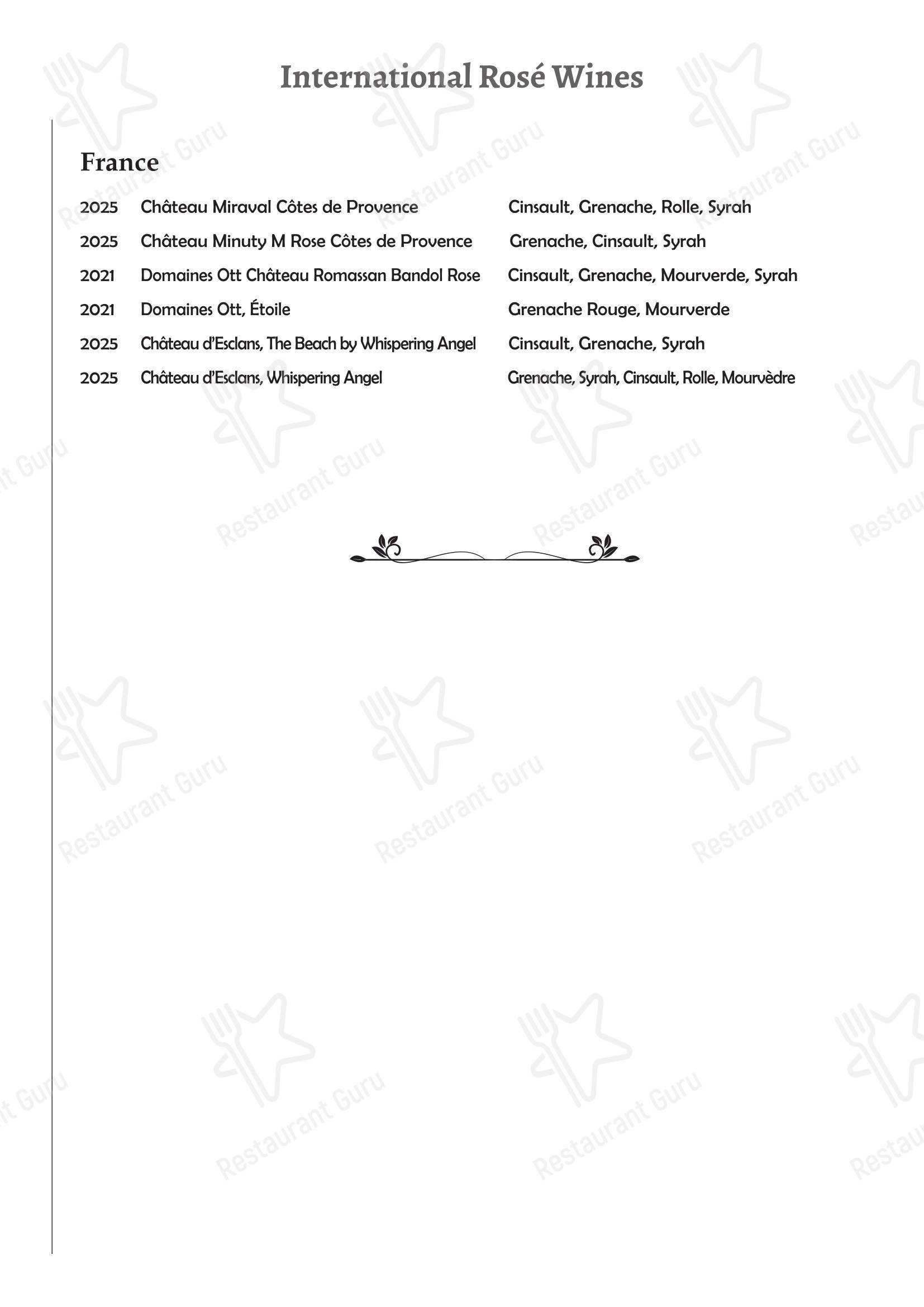Beachcomber Bar Restaurant Stalis в Сталиде - Takeaway Menu
