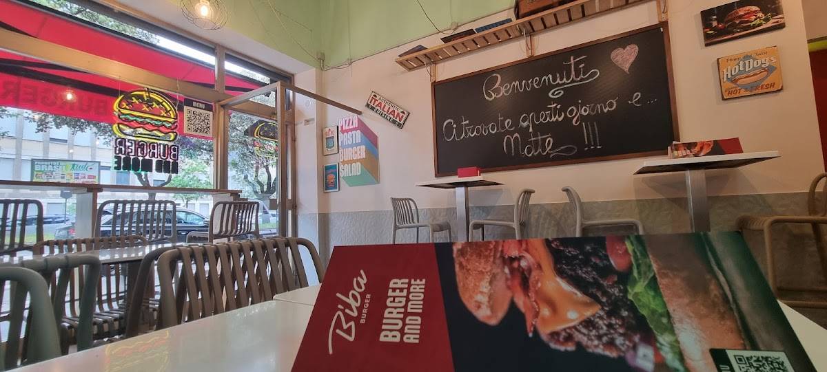 Ristorante Biba Burger меню