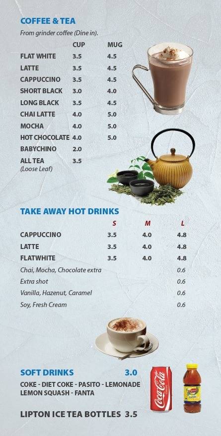 BluefireCafe меню