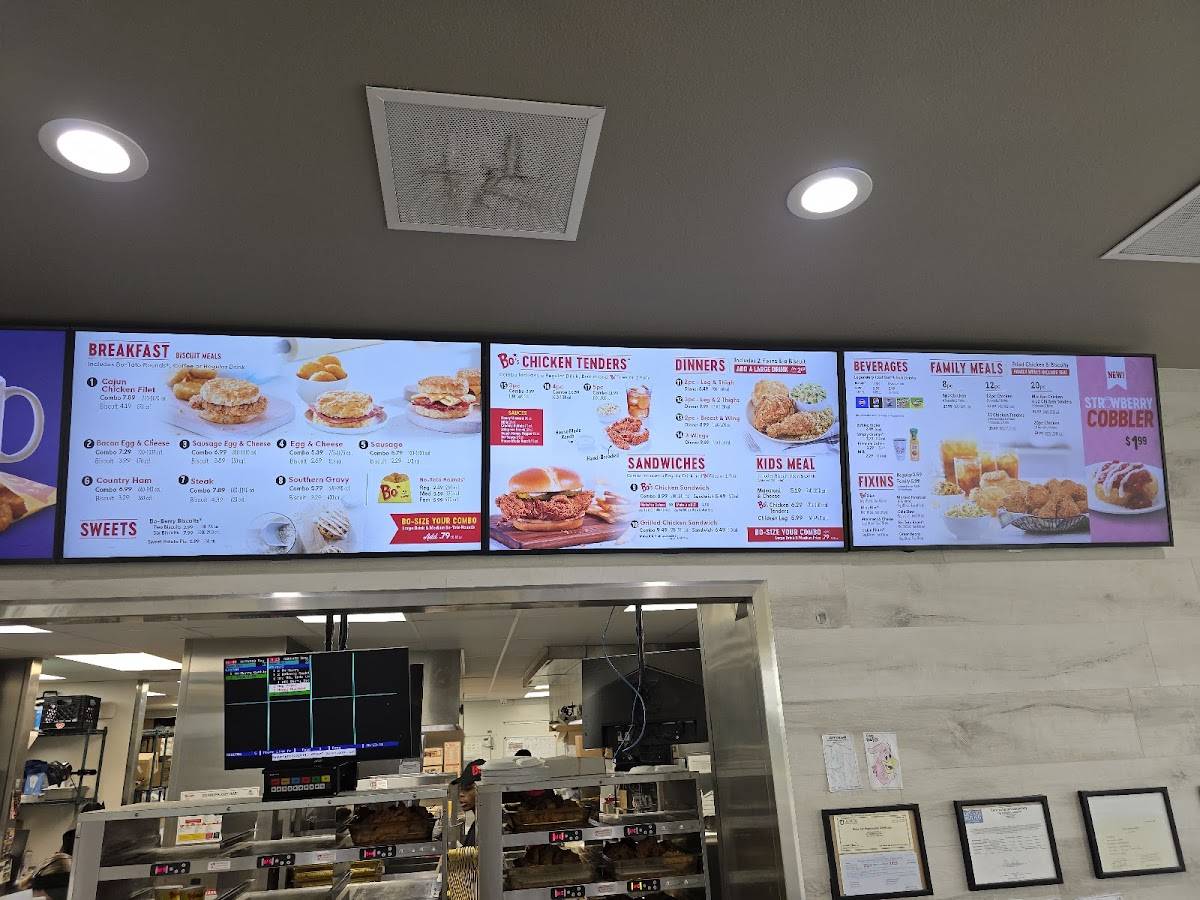 Bojangles меню
