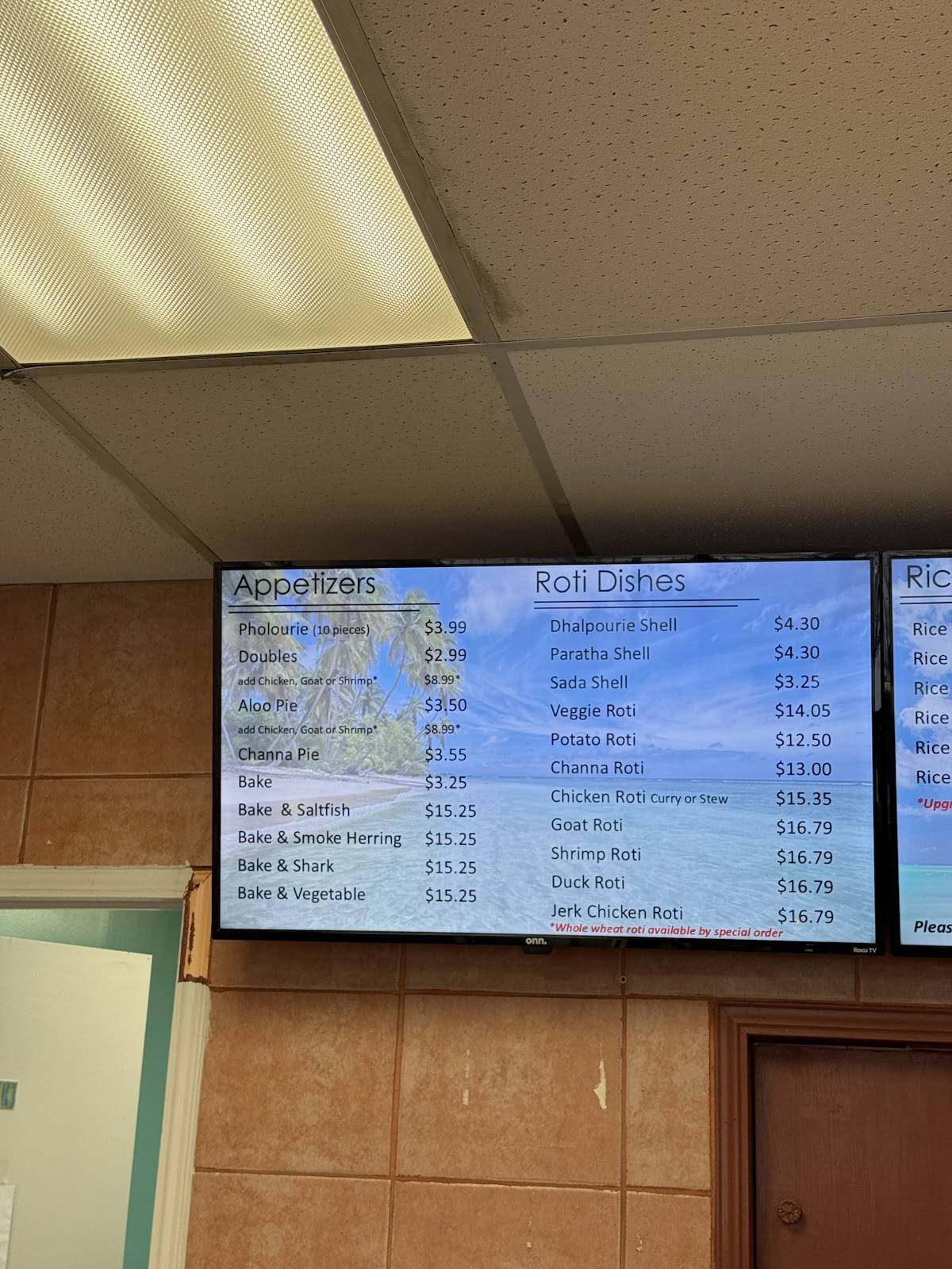Brampton Roti Shop меню