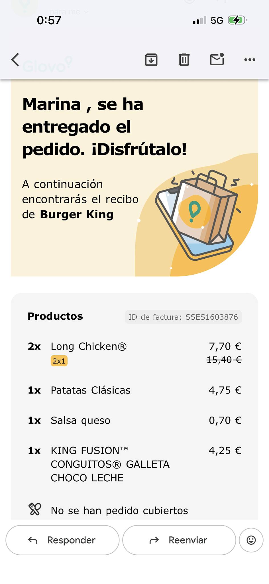 Burger King меню