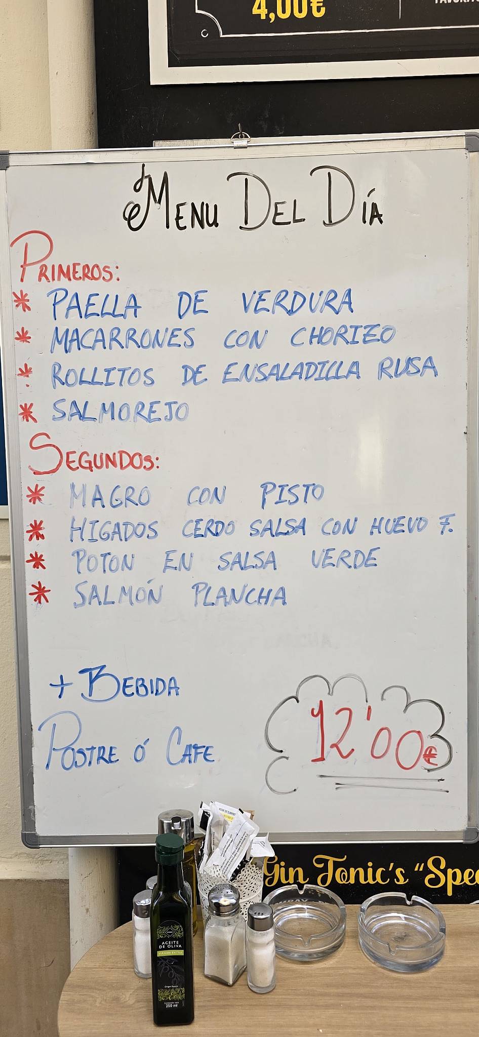 CAFÉ BAR SUIZO. меню