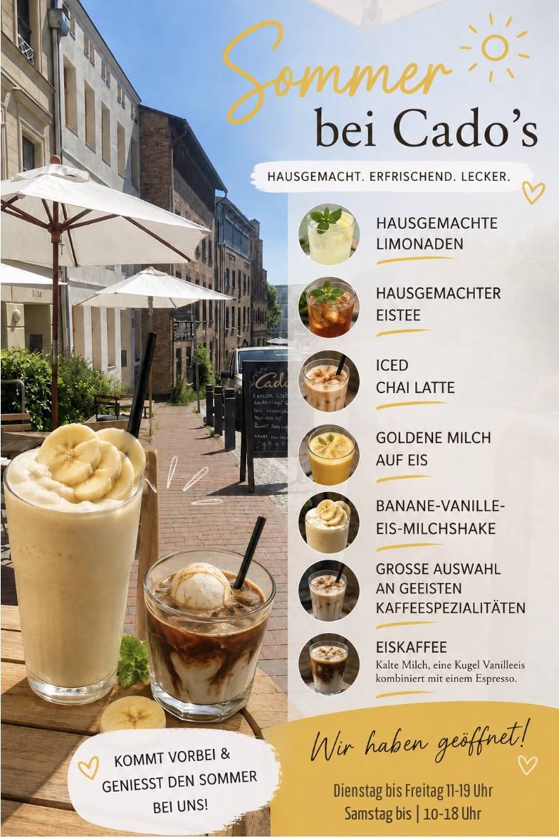 Cado's Café & Crêperie меню