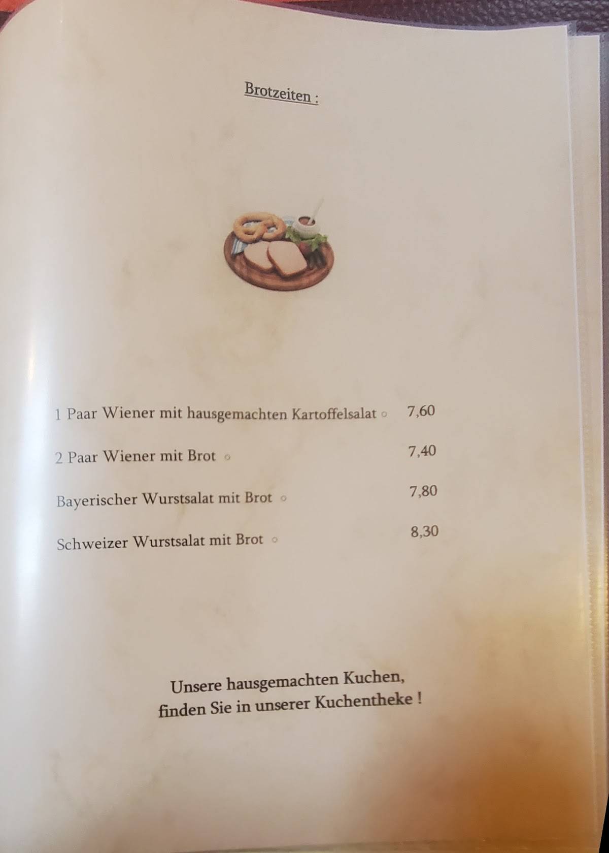 Bärnstubn меню