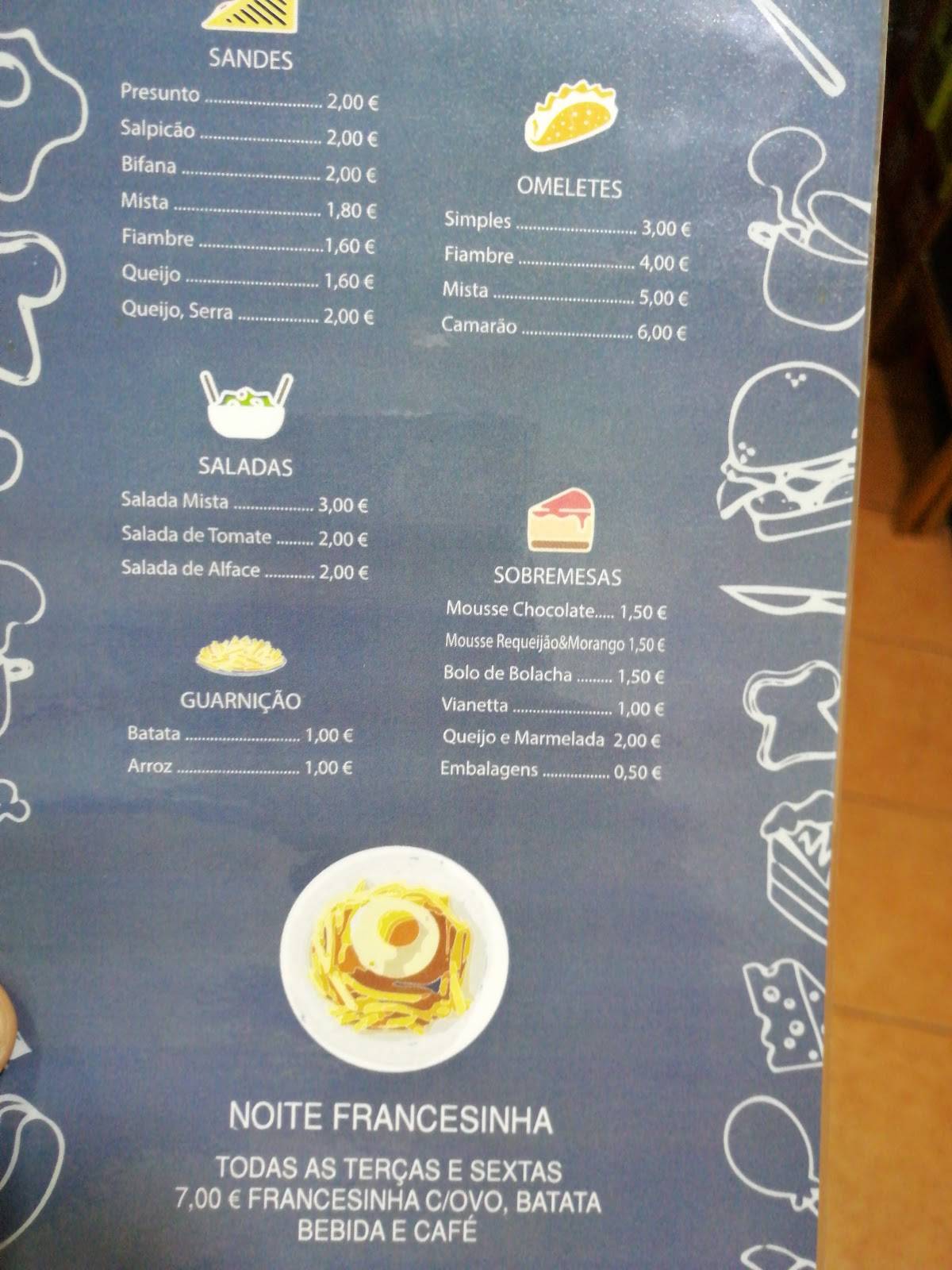Café Girão меню