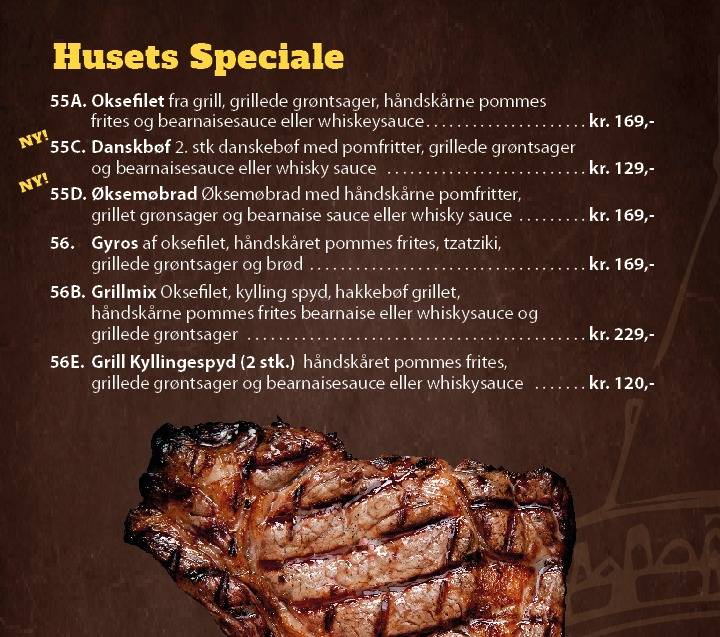 Cafe İstanbul & pizza Haderslev меню