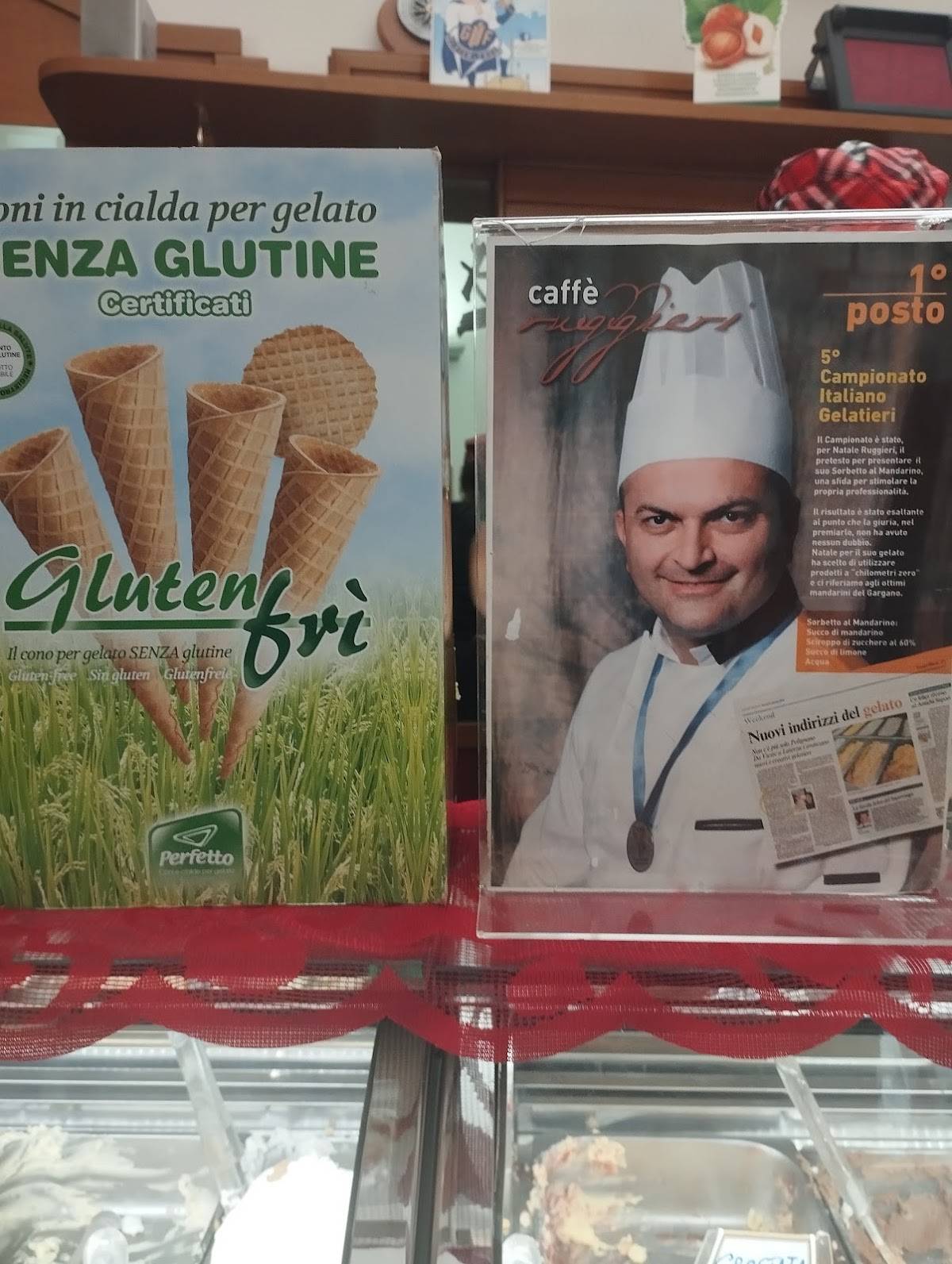Caffè Ruggieri Gelateria Artigianale меню