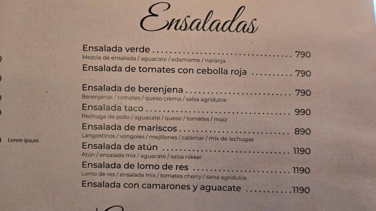 Casa Agave меню