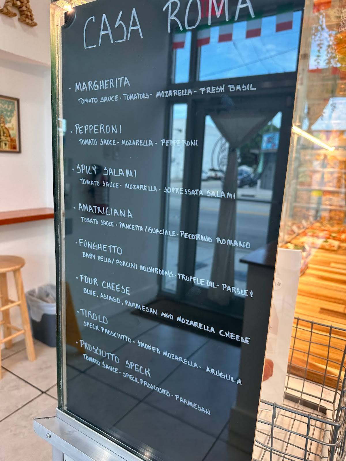 Casa Roma Focaccia меню