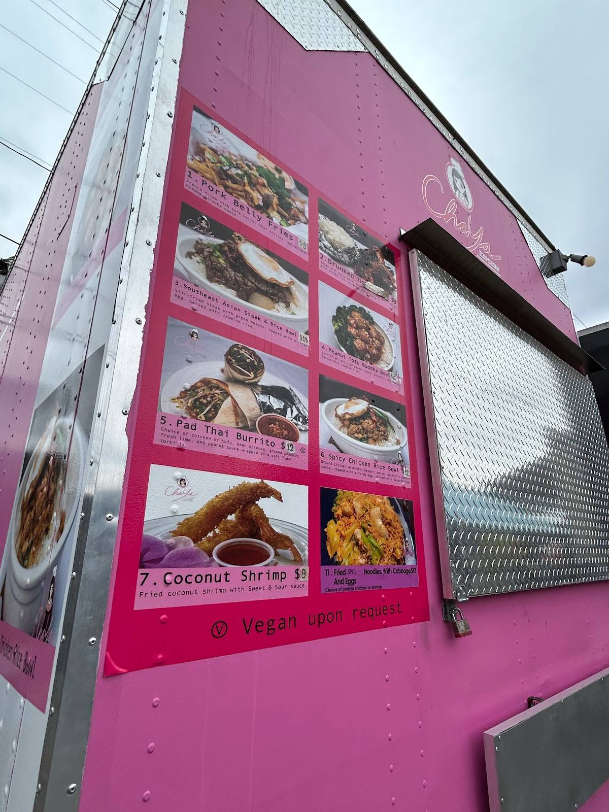 Cha Ya Kitchen Southeast Asian Fusion меню