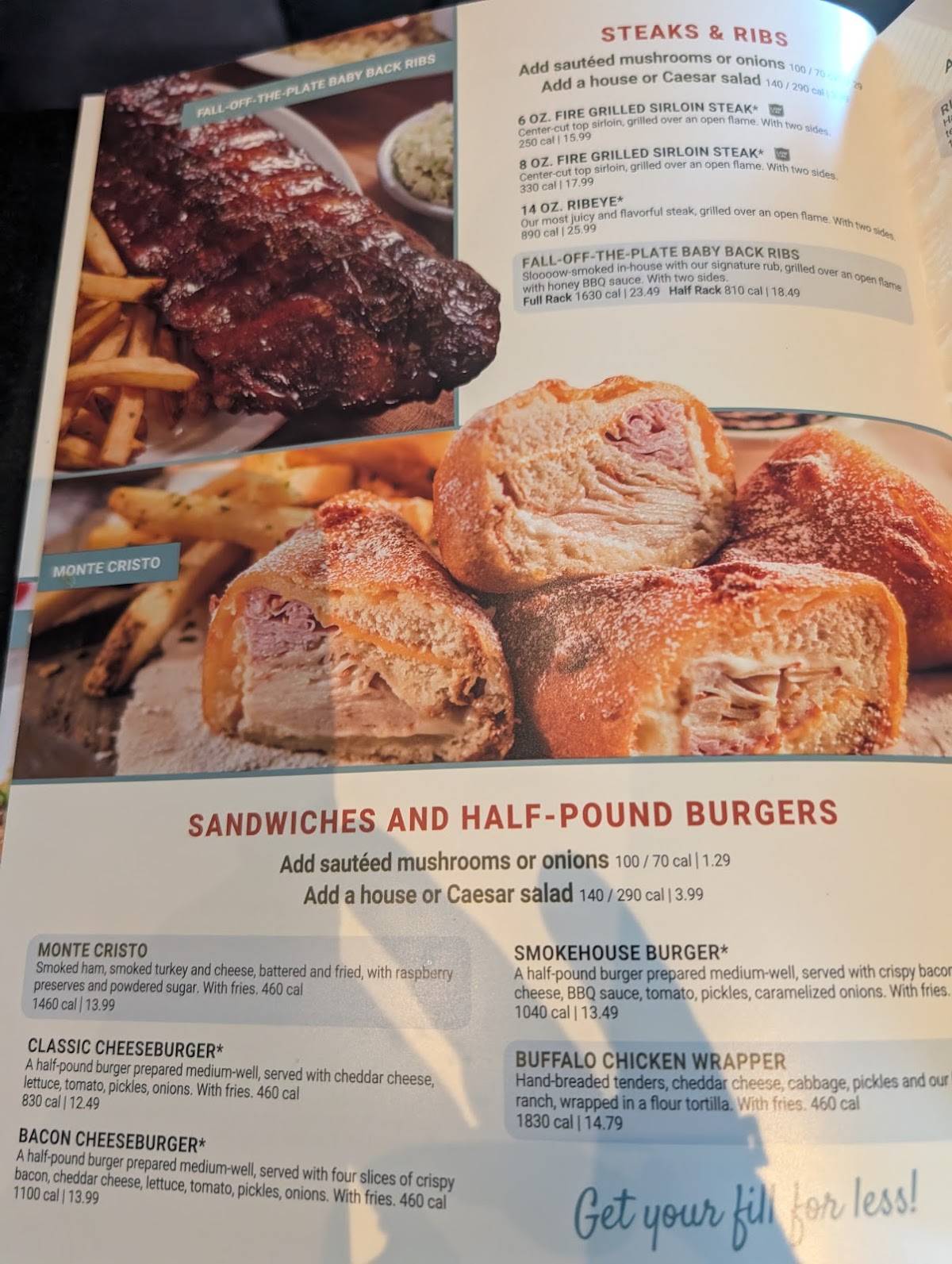 Cheddar's Scratch Kitchen меню
