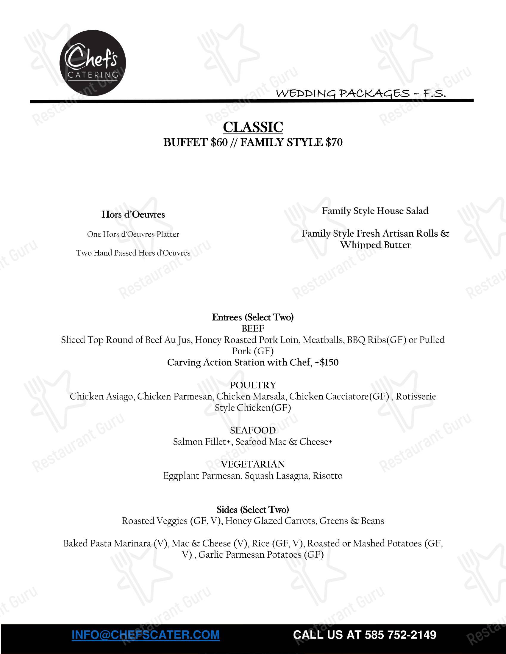 Детское десерта Chef's Catering в Рочестере