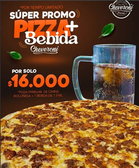 Cheveroni Pizza меню