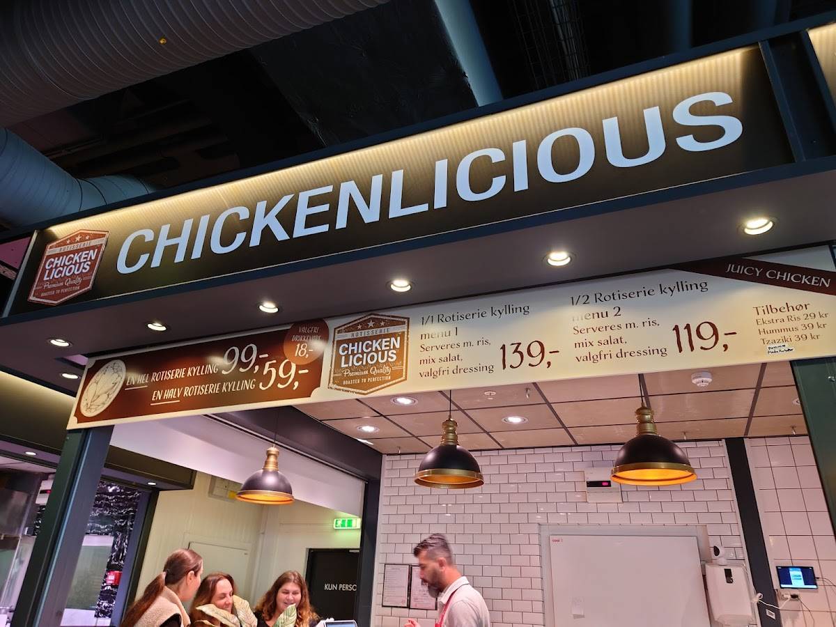 Chickenlicious меню