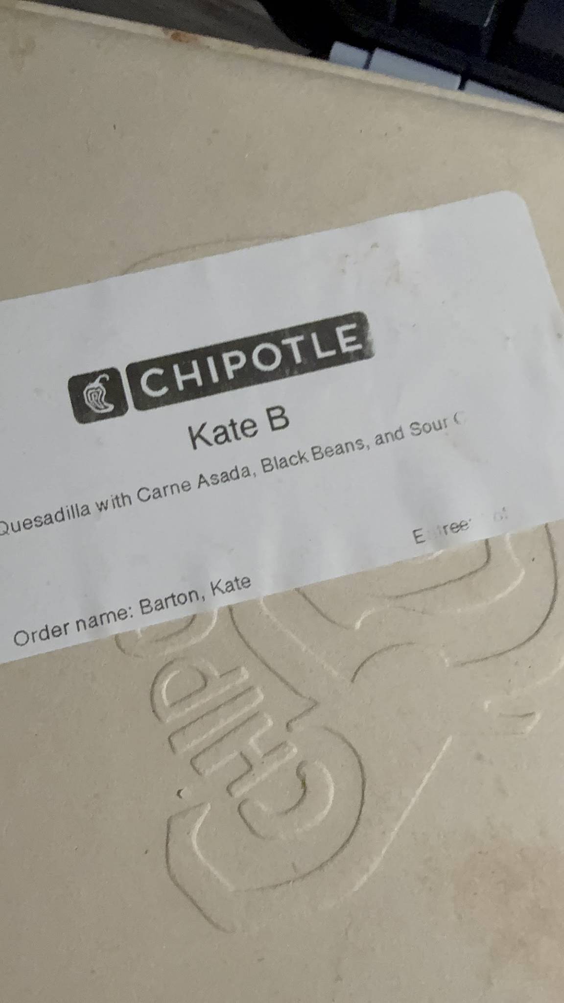 Chipotle Mexican Grill меню