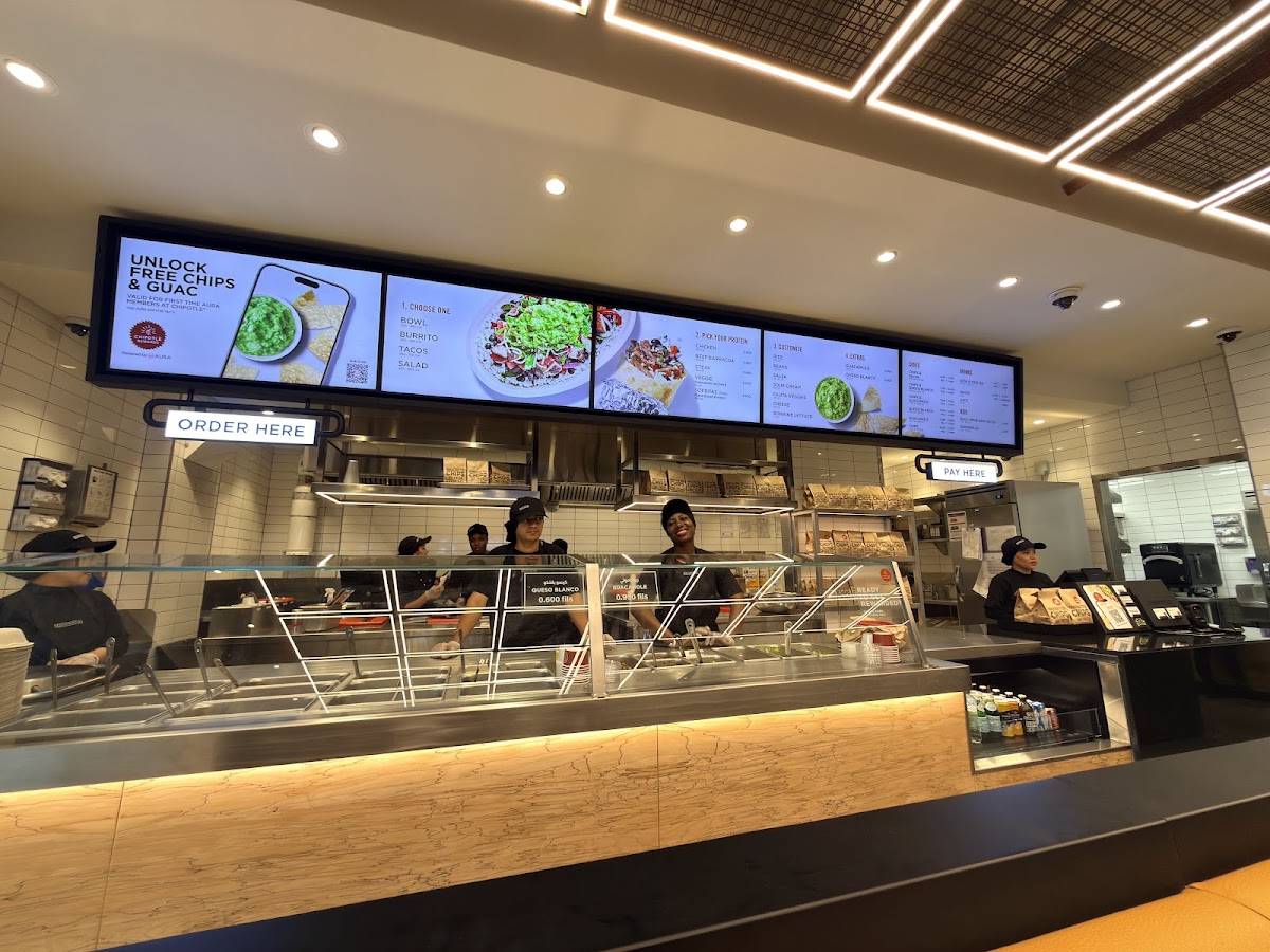 Chipotle меню
