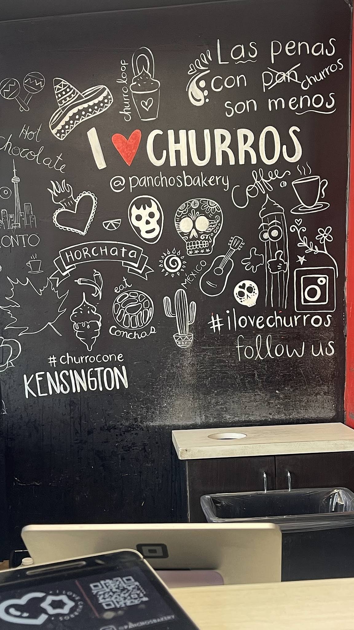 Churros меню