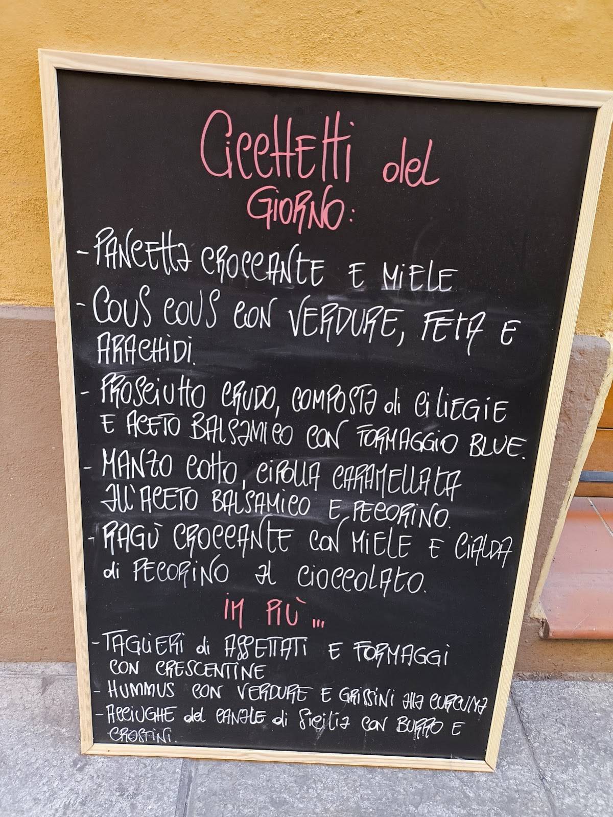 Ciccio меню