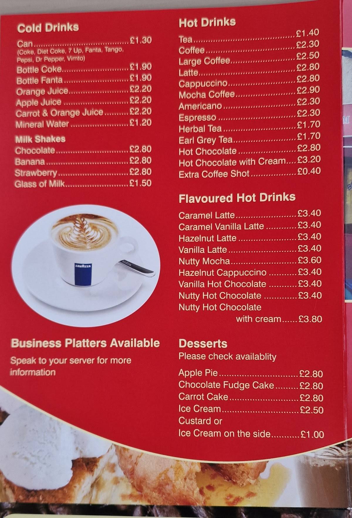 Coffee Express меню