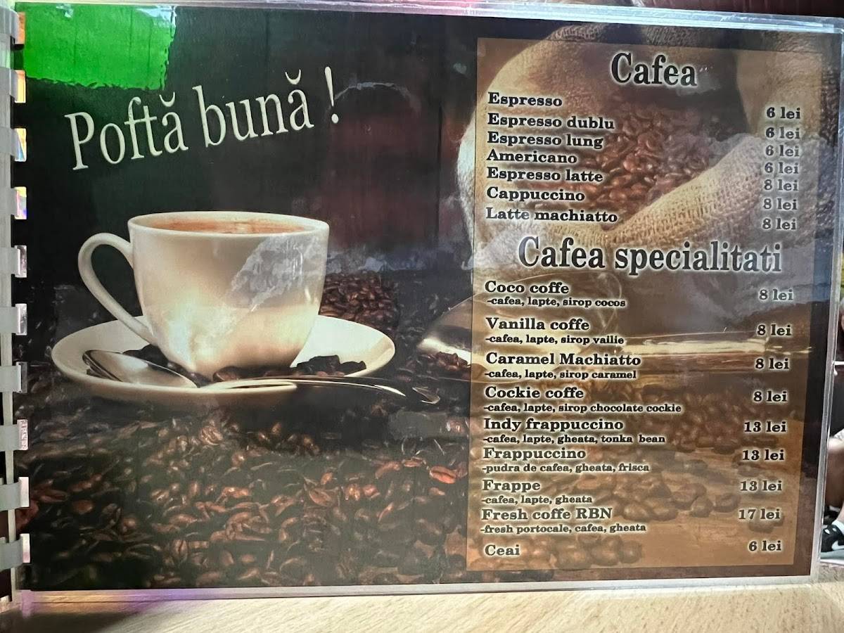Coffee Time R.B.N меню