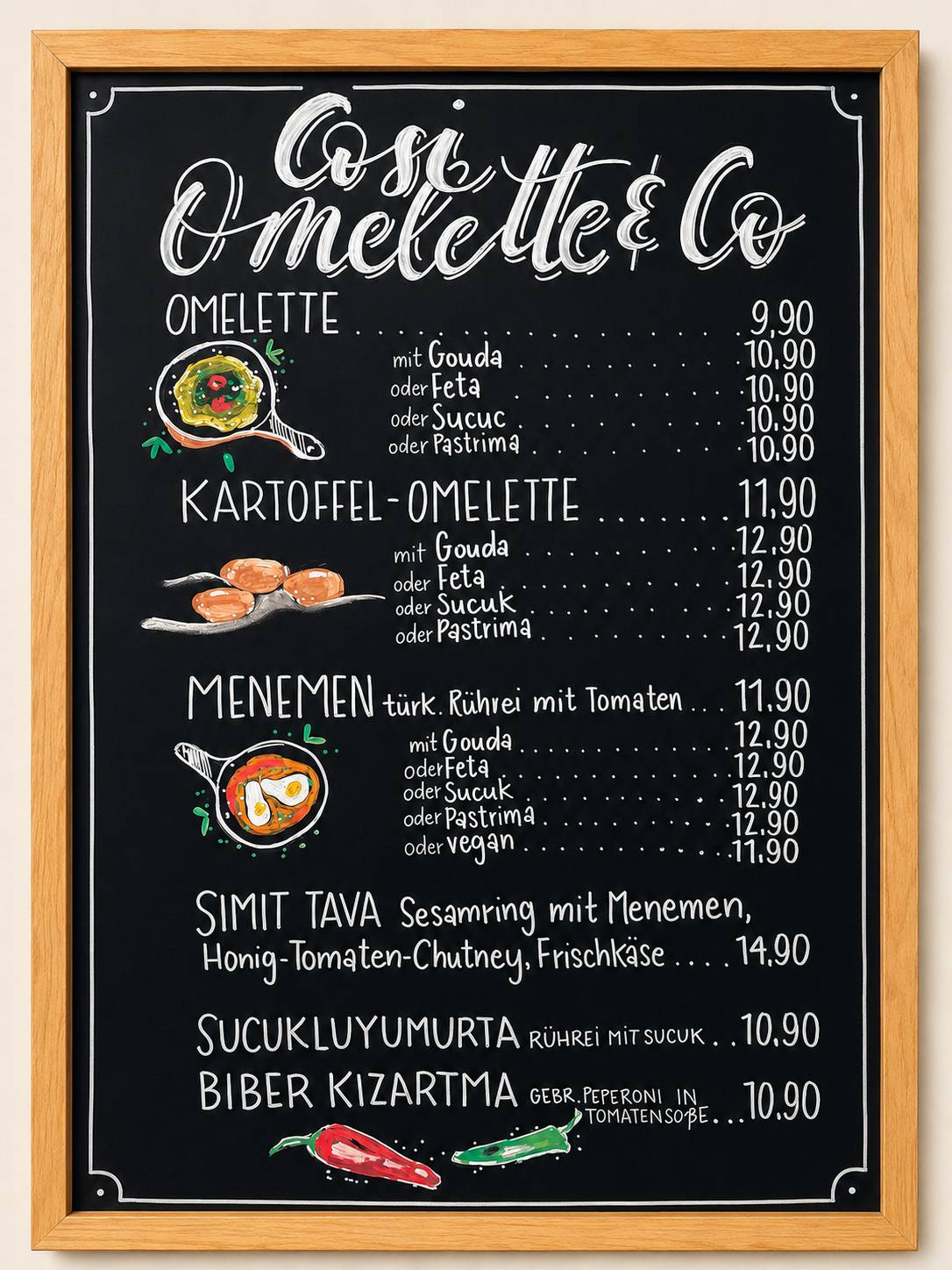Cosi Café & Bakery меню