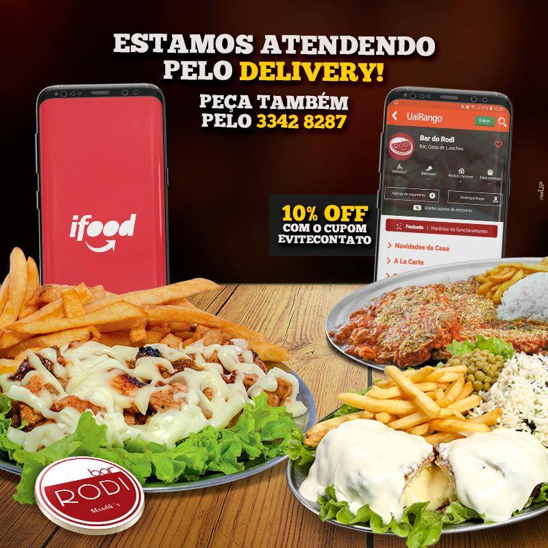 Costelaria e Choperia Bar do Rodi меню