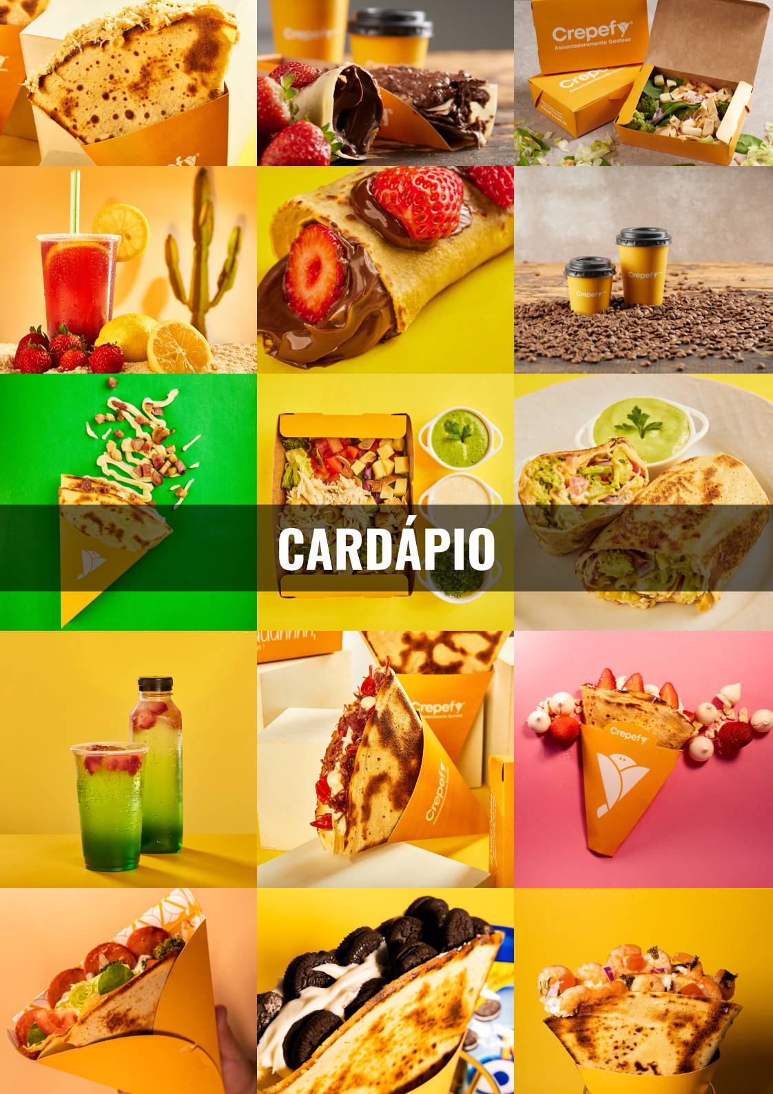 Crepefy Rio do Sul меню