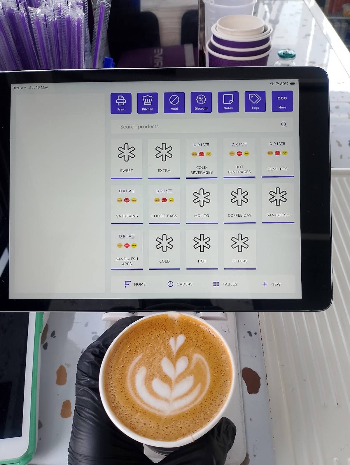 DRIVE COFFEE меню