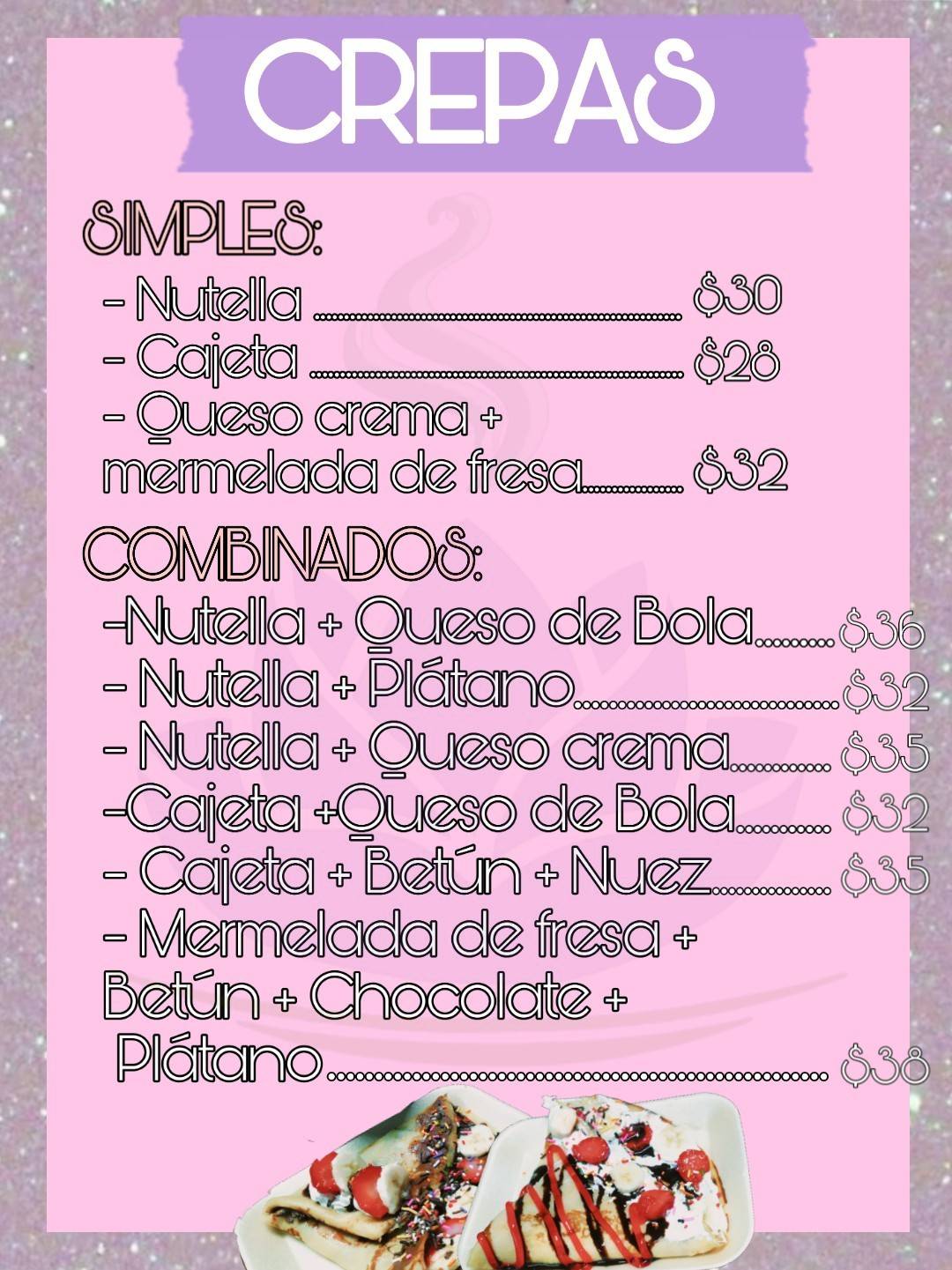 Delicias Mágicas меню