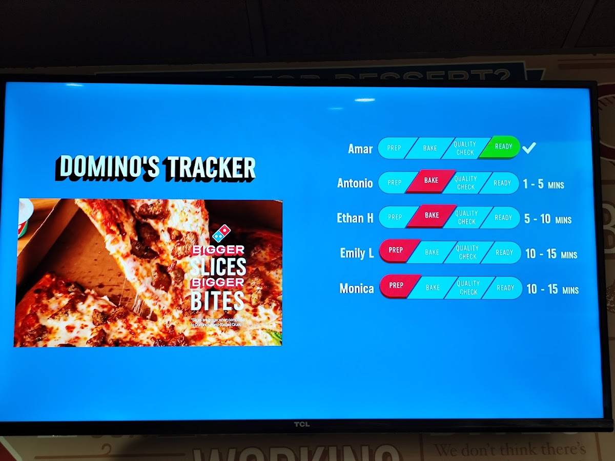 Domino's Pizza меню